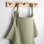 Muslin Nursing Cover Sage Hoop for Baby Comfort and Privacy Comfy Cubs Everetts Place: Online Boutique