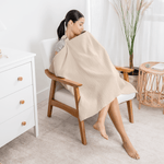 Comfy Cubs Muslin Nursing Cover Sand Hoop Breastfeeding Shield - Everetts Place Boutique - 