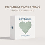 Muslin Swaddle Blanket Fern Multipurpose Baby 1 Pack Comfy Cubs Everetts Place: Online Boutique
