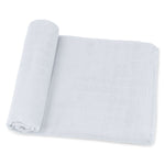 Muslin Swaddle Blanket White for Baby Multipurpose Use Comfy Cubs Everetts Place: Online Boutique