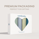 Muslin Swaddle Blankets 4 Sage Pacific Blue Fern Neptune Comfy Cubs Everetts Place: Online Boutique
