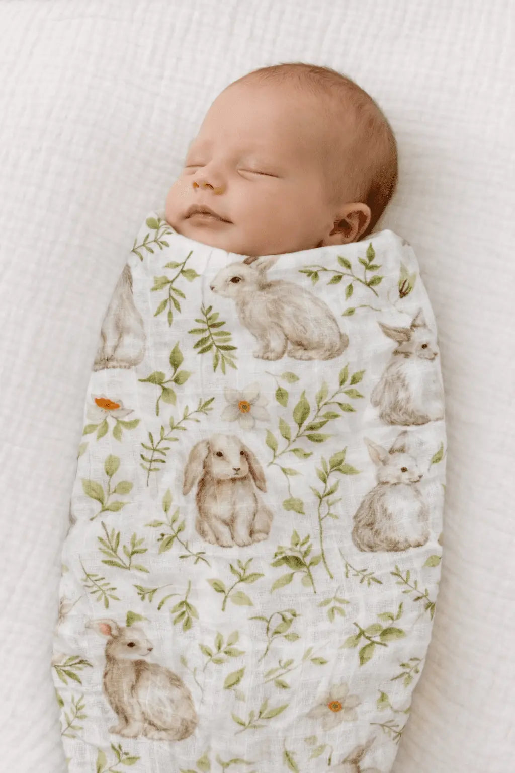 Muslin Swaddle, Rabbits - Linens, Baby & Toddler Clothing, Child, Blanket, Toddler | Everetts Place