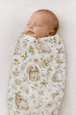 Muslin Swaddle, Rabbits - Linens, Baby & Toddler Clothing, Child, Blanket, Toddler | Everetts Place