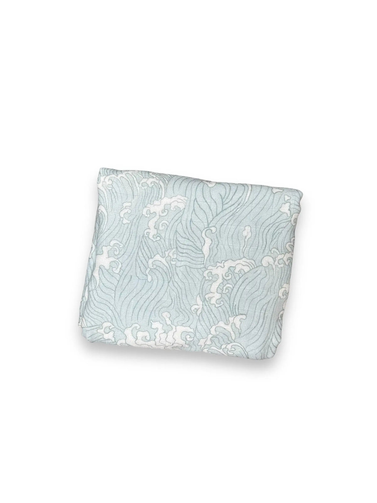 Miller & Co. Muslin Swaddle, Waves - 