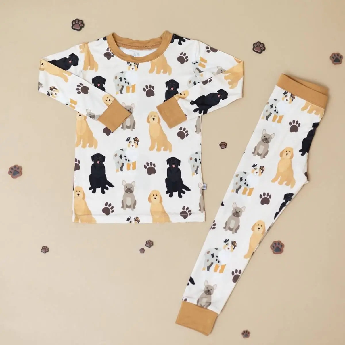 Hugga Babies Mutts About You Two - Piece Set - Everetts Place Boutique - 
