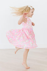 Mila & Rose ® My Little Unicorn Flutter Sleeve Twirl Dress for Girls - Everetts Place Boutique - 