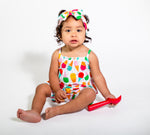 My First Ice Cream Cone Bamboo Bubble Onesie | Baby Summer Outfit by Rayn’s Tiny Stitches