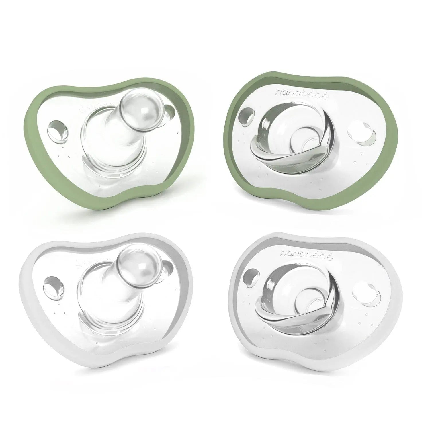 Nanobébé Flexy Silicone Pacifiers - Baby & Toddler > Baby Health > Pacifiers & Teethers > Pacifiers Pacifiers & Teethers