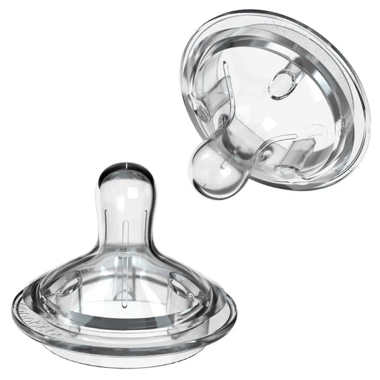 Silicone Anti-Colic Baby Bottle Nipples Nanobébé