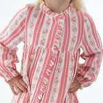 Suzie Floral Stripe - Romy Dress and Bloomer by Angel Dear (view 3 of 7)