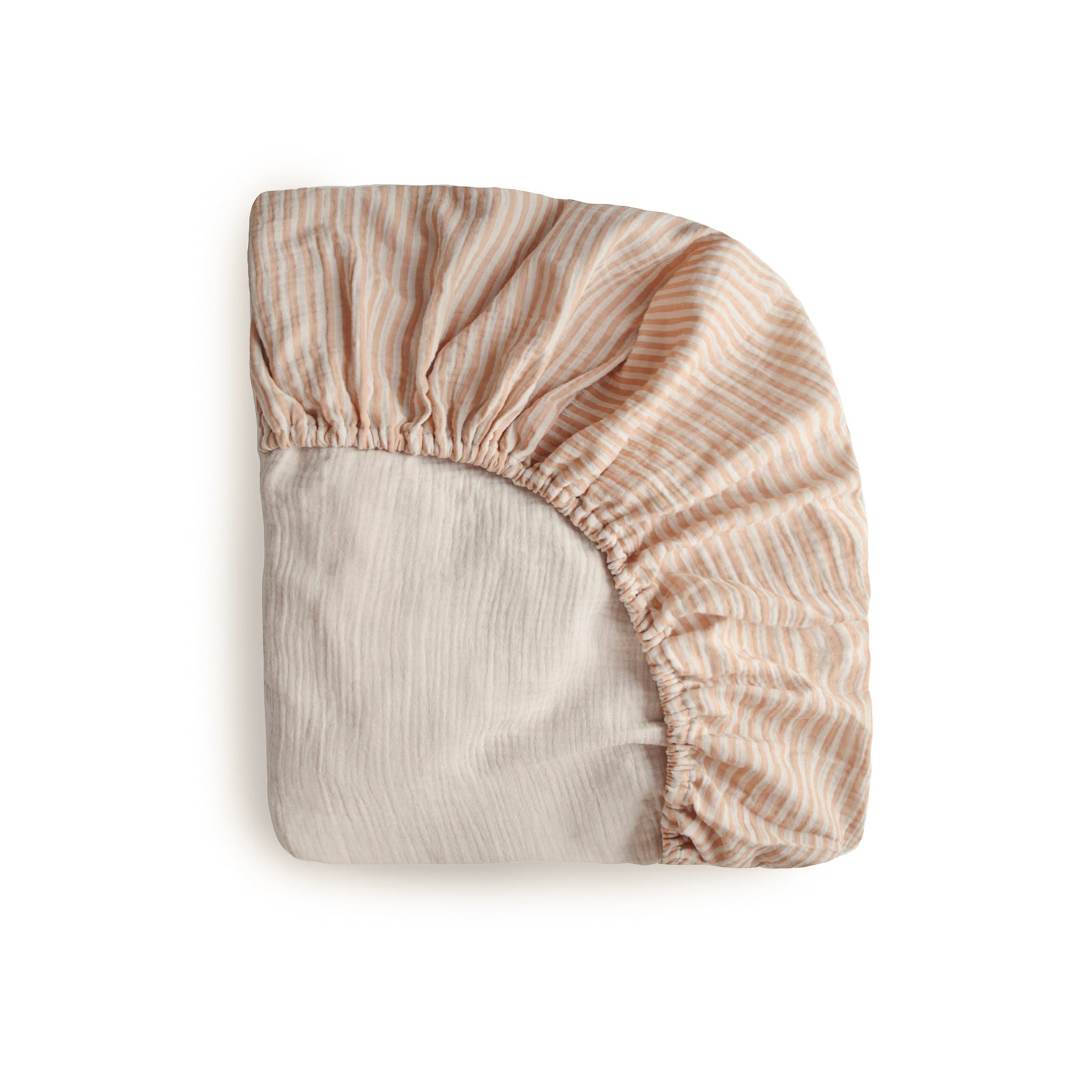 Mini Muslin Crib Sheet by Mushie