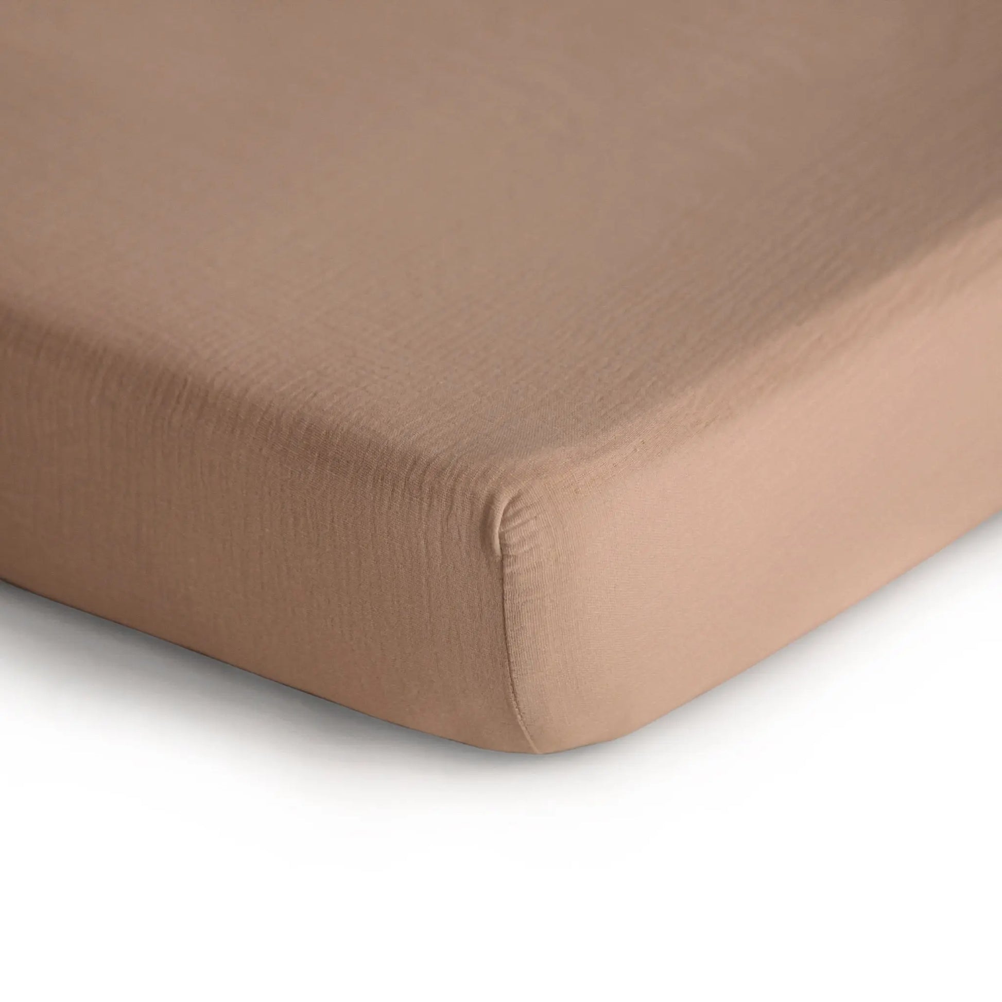 Extra Soft Muslin Crib Sheet for Baby 100% Cotton Breathable and Cozy Mushie