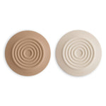 Mushie Silicone Bathtub Drain Stopper Set of 2 Flexible Water Seal Covers - Baby & Toddler > Baby Bathing Drain Stopper