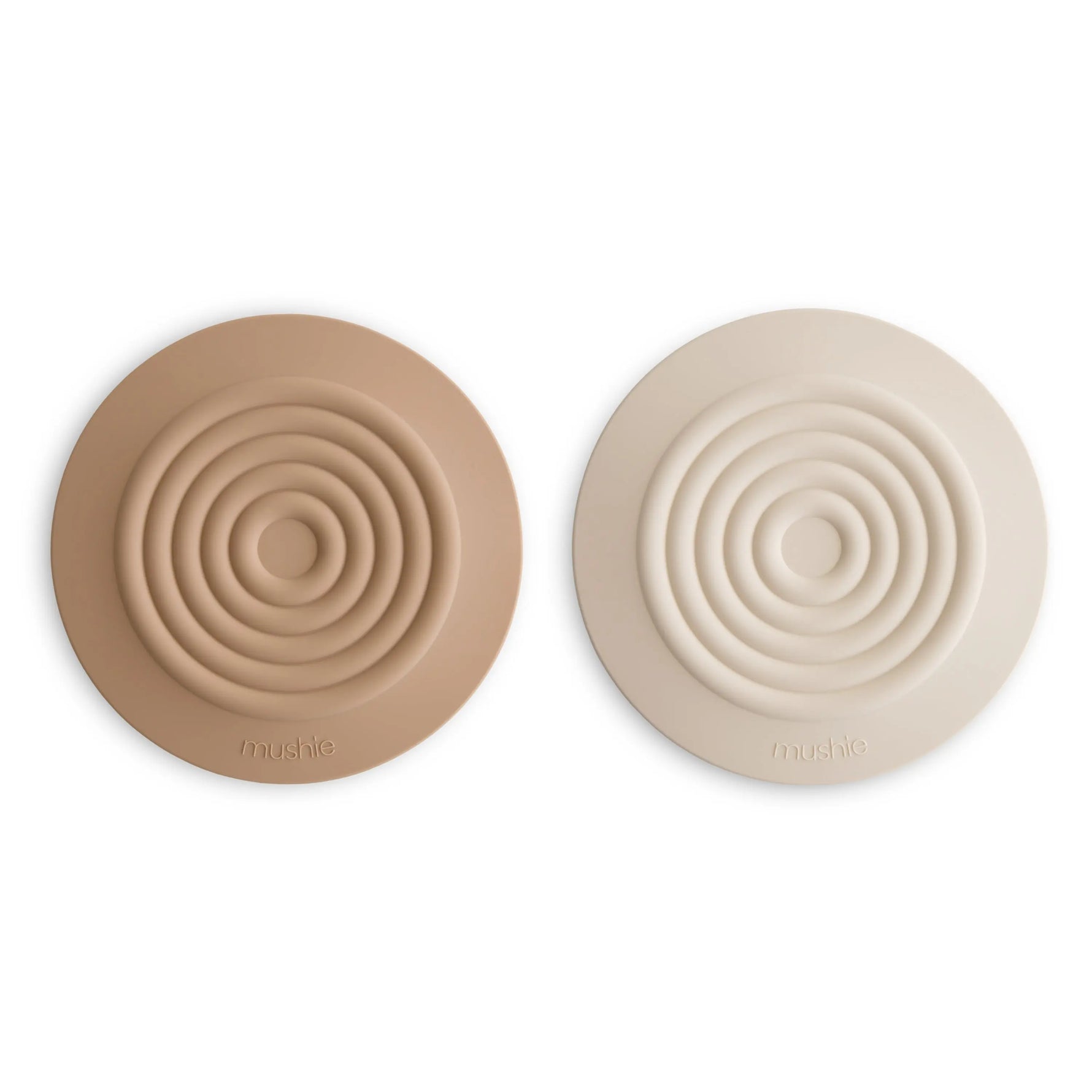 Mushie Silicone Bathtub Drain Stopper Set of 2 Flexible Water Seal Covers - Baby & Toddler > Baby Bathing Drain Stopper
