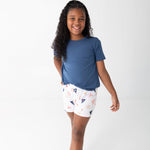 Nautical Youth Girls Shorts Set by Monkeeroos