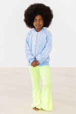 Mila & Rose ® Neon Yellow Velvet Bells for Girls Mila and Rose Kids - Everetts Place Boutique - 