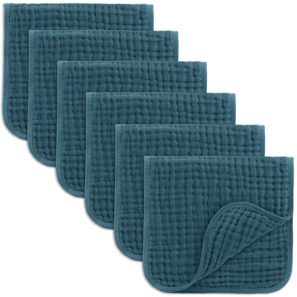 Comfy Cubs Neptune Muslin Burp Cloths for Newborn Baby Gift Set - Everetts Place Boutique - 