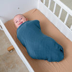 Neptune Muslin Swaddle Blanket 1 Pack By Comfy Cubs Comfy Cubs Everetts Place: Online Boutique