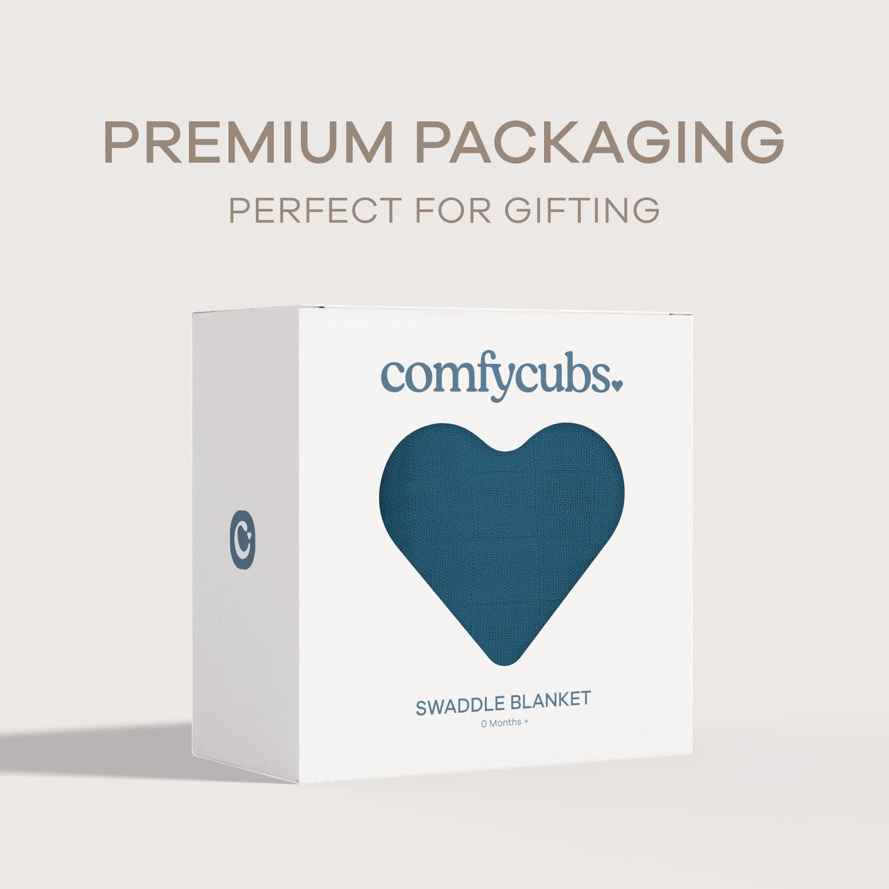 Neptune Muslin Swaddle Blanket 1 Pack By Comfy Cubs Comfy Cubs Everetts Place: Online Boutique