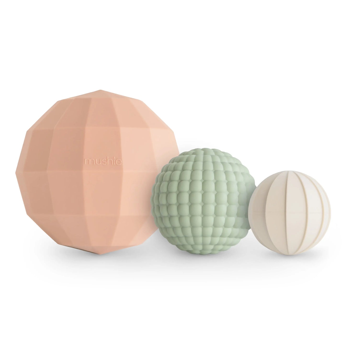 Nesting Spheres Sensory Toy for Tactile Exploration and Development Mushie Everetts Place: Online Boutique 16.99