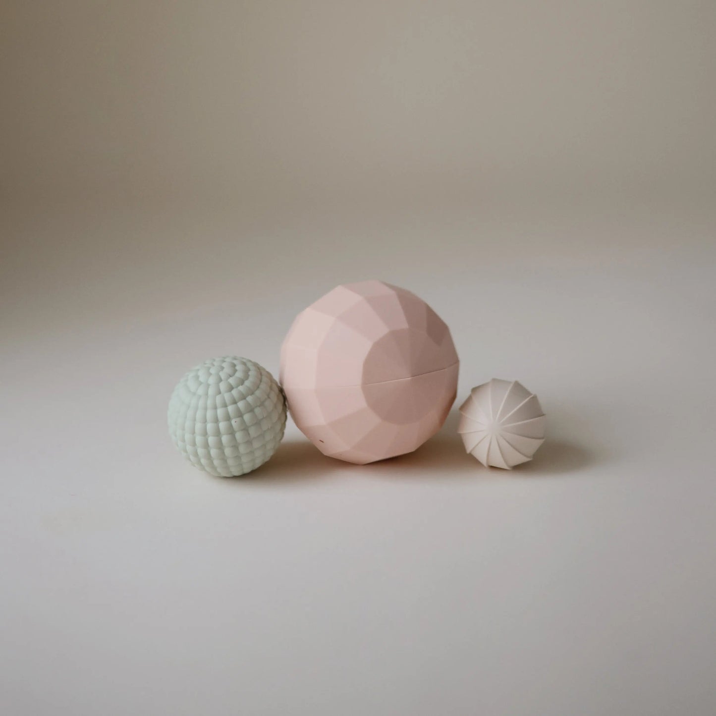 Nesting Spheres Sensory Toy for Tactile Exploration and Development Mushie Everetts Place: Online Boutique