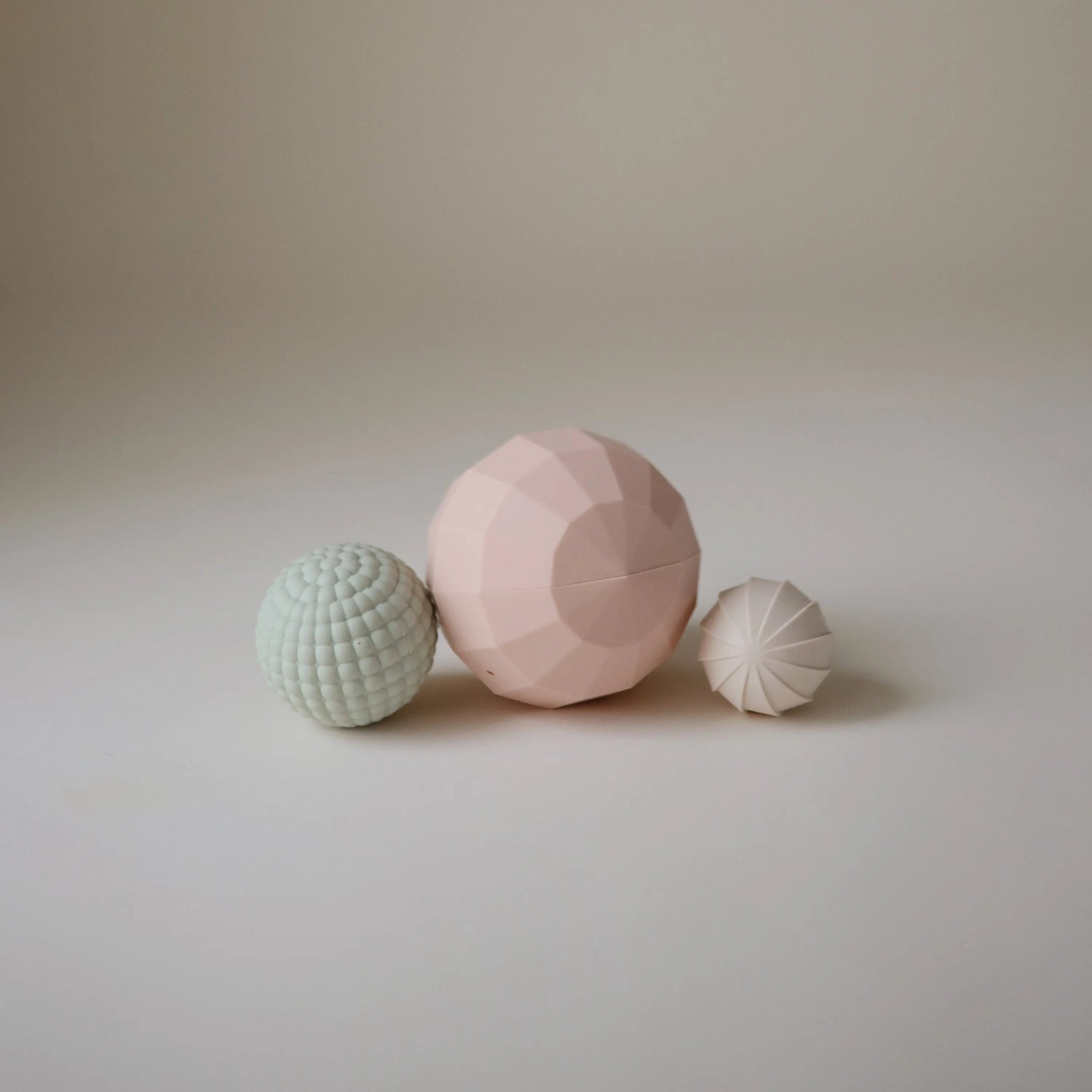 Nesting Spheres Sensory Toy for Tactile Exploration and Development Mushie Everetts Place: Online Boutique