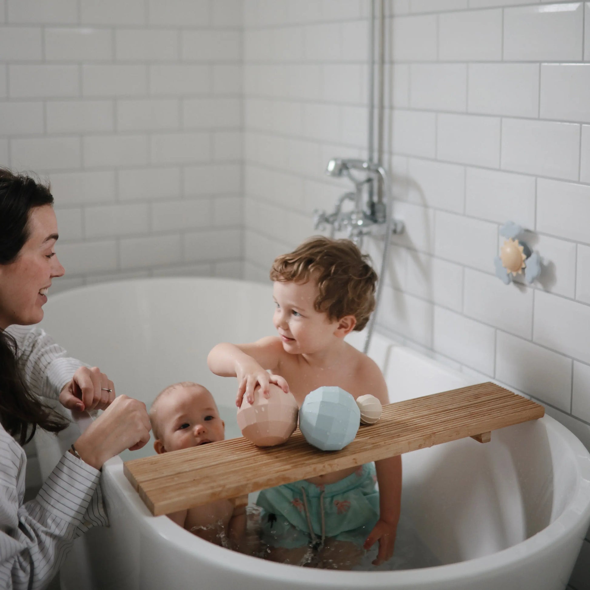 Nesting Spheres Sensory Toy for Tactile Exploration and Development Mushie Everetts Place: Online Boutique