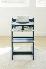 Little Joy Co. Neutral Checker Cushion for the Stokke Tripp Trapp Highchair - Everetts Place Boutique - 