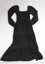 Bubble Baby Nightfall | Adult Long Sleeve Smocked Dress - 