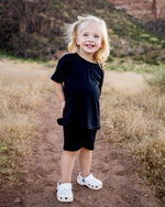 Bubble Baby Nightfall | Children's Biker Short Set - 