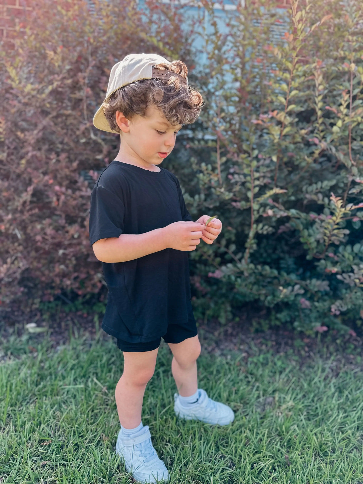 Bubble Baby Nightfall | Children's Biker Short Set - 