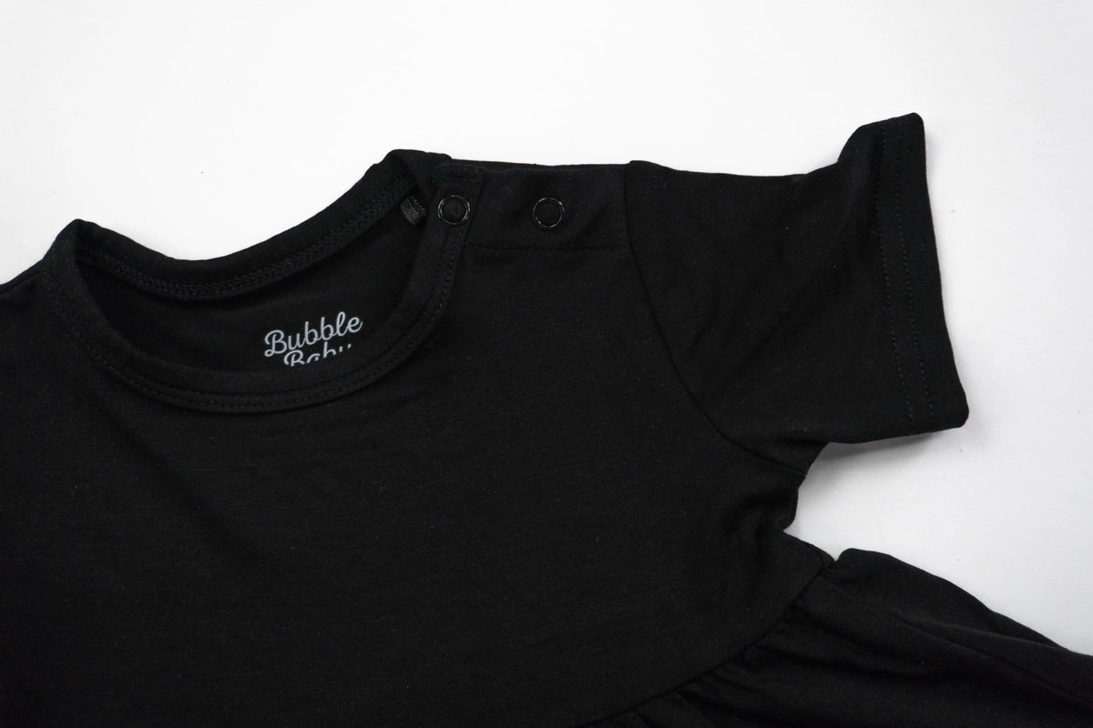 Bubble Baby Nightfall | Peplum Top - 