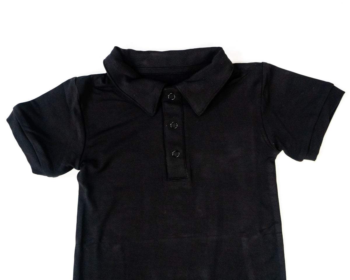 Bubble Baby Nightfall | Polo Romper - 