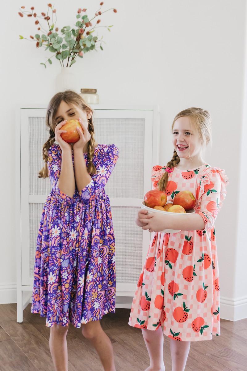 No Bad Days Three Quarter Sleeve Pocket Twirl Dress Mila & Rose ® Everetts Place: Online Boutique