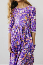 No Bad Days Three Quarter Sleeve Pocket Twirl Dress Mila & Rose ® Everetts Place: Online Boutique