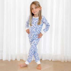 Organic Kids Pajamas - Winter Snowmen