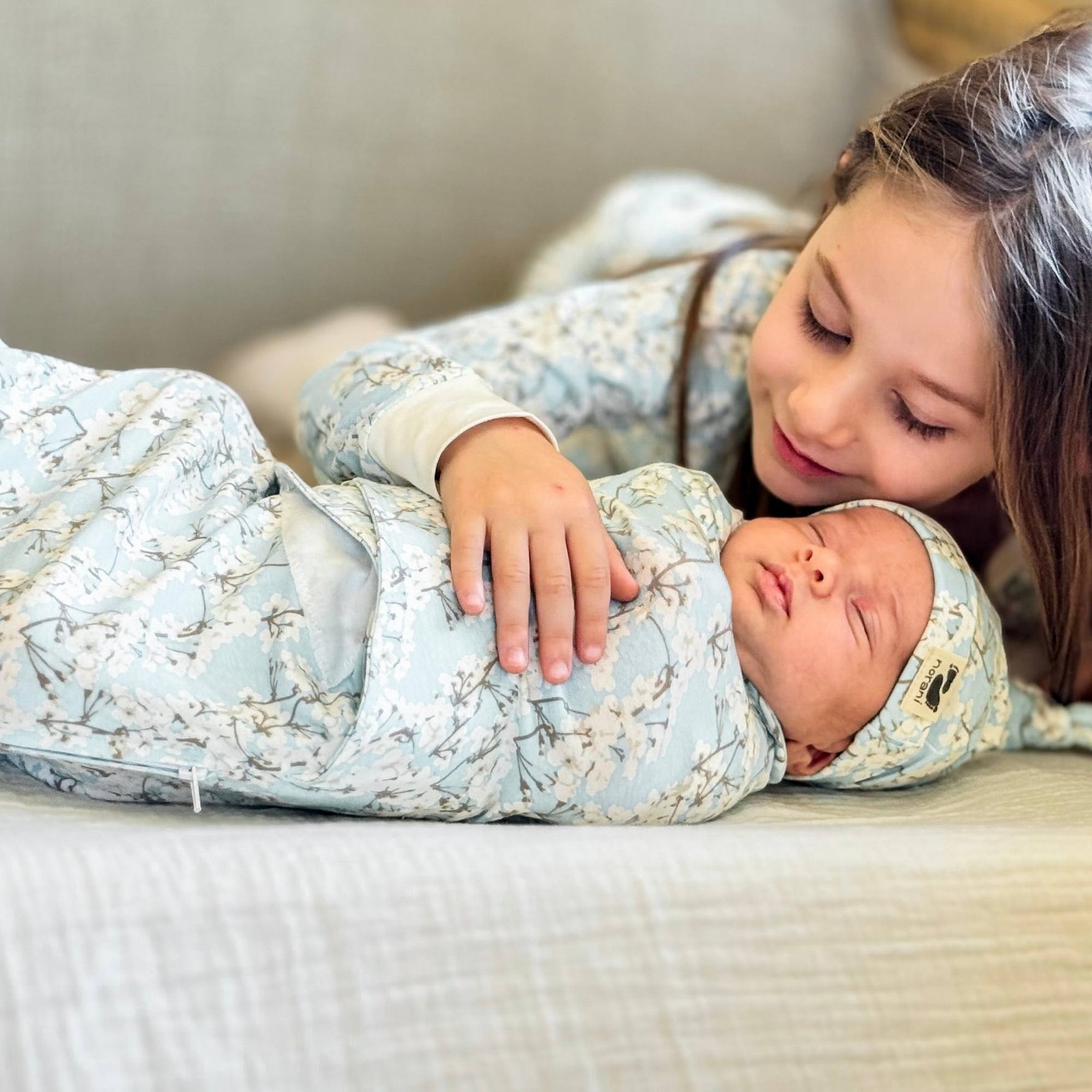 Soft Norani Baby organic cotton pajamas for kids.