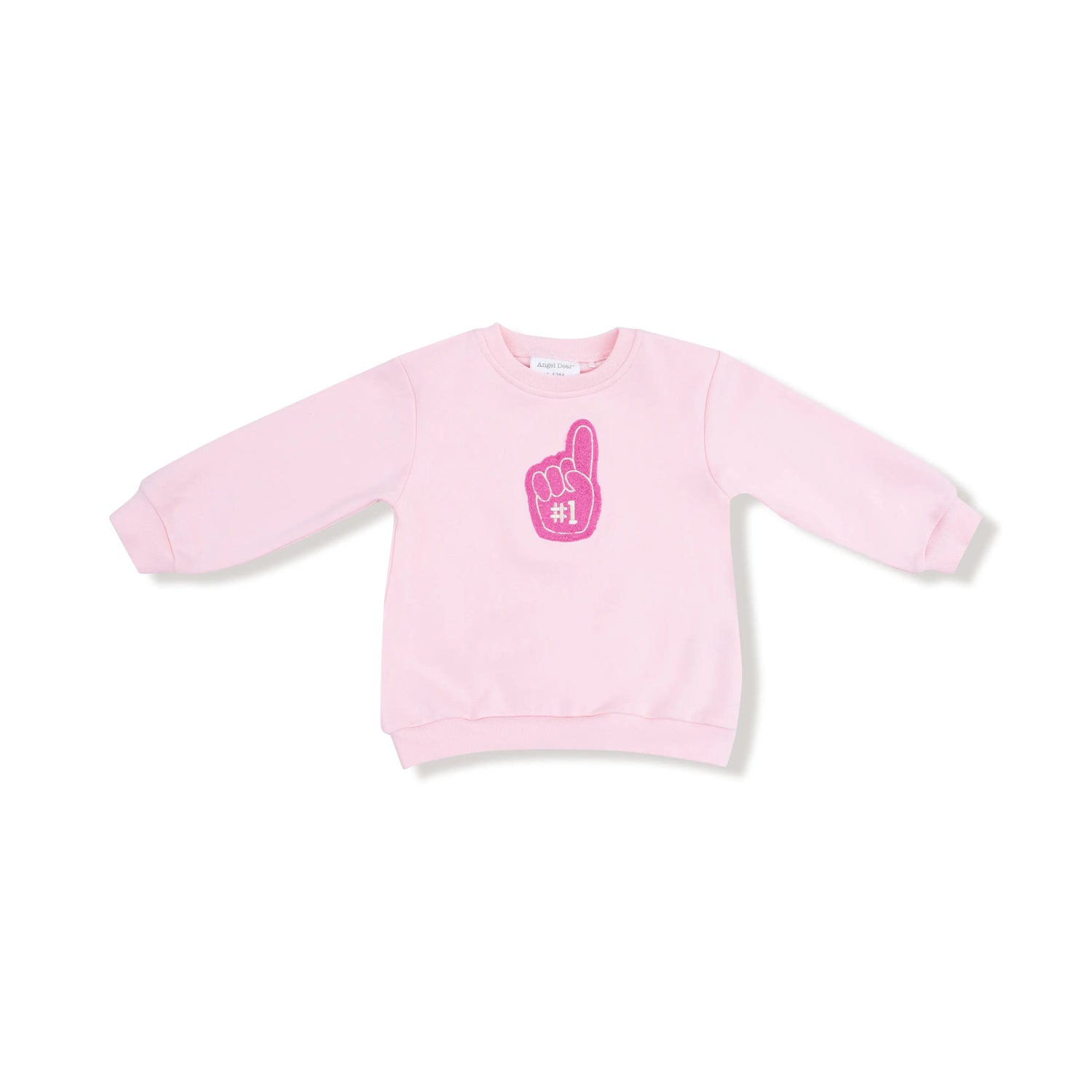 Angel Dear Number One Snuggles Oversized Sweatshirt For Kids Cozy - Apparel & Accessories > Clothing > Baby & Toddler Clothing > Baby & Toddler Tops > Sweatshirts 410AF