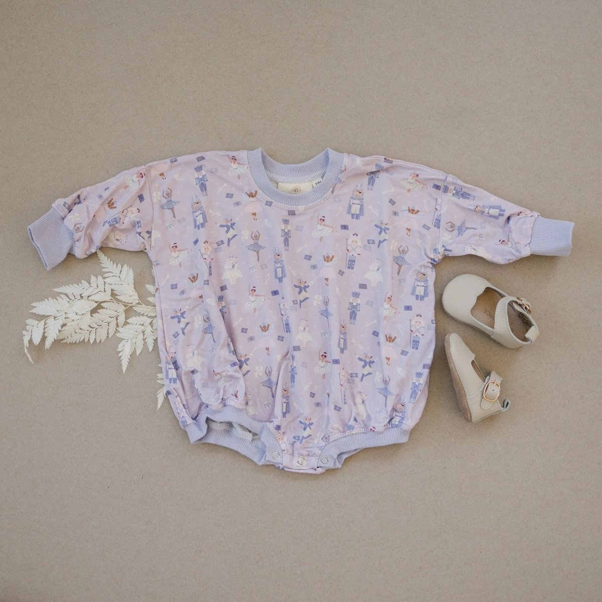 Little Joy Co. Nutcracker Bamboo Bubble Romper - Everetts Place Boutique - 