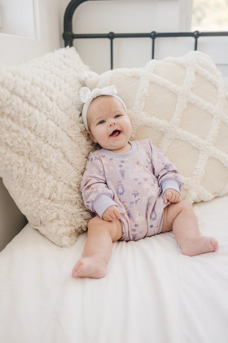Little Joy Co. Nutcracker Bamboo Bubble Romper - Everetts Place Boutique - 