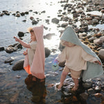 Mushie Organic Cotton Baby Hooded Towel Soft and Absorbent for Cozy Cuddles - Baby & Toddler > Baby Bathing Hooded Towel