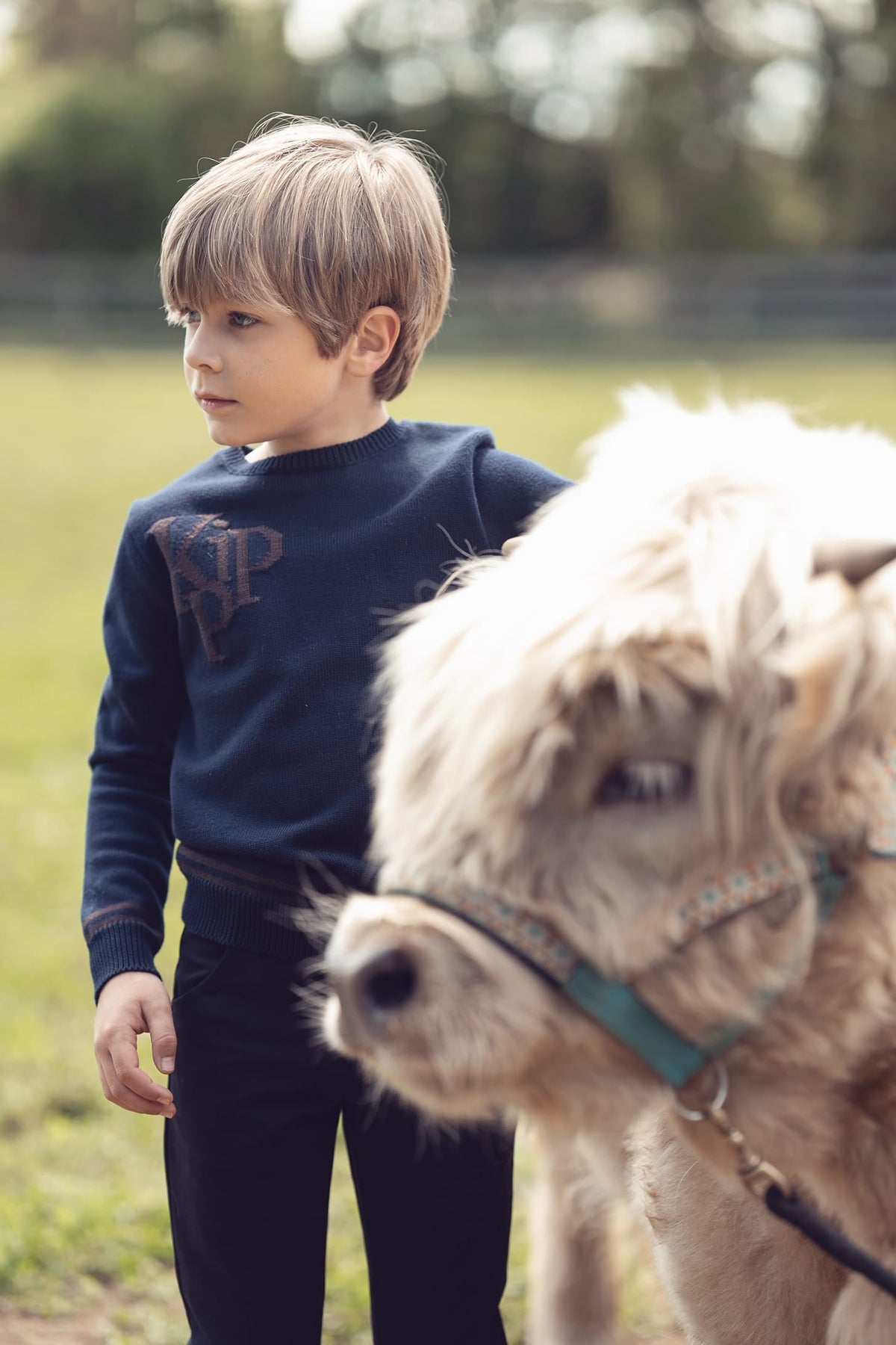 Oscar Knit Sweater - Navy by KIPP™ Collection
