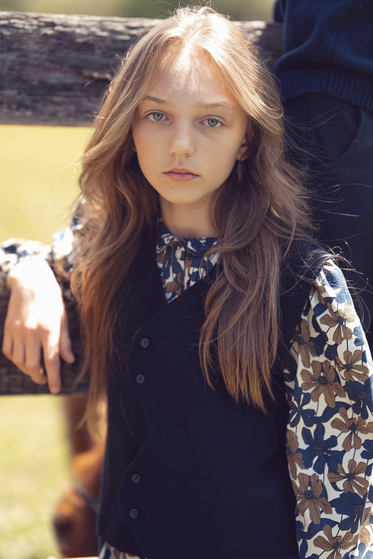 Nola Floral Shirt - Mustard by KIPP™ Collection (view 2 of 3)
