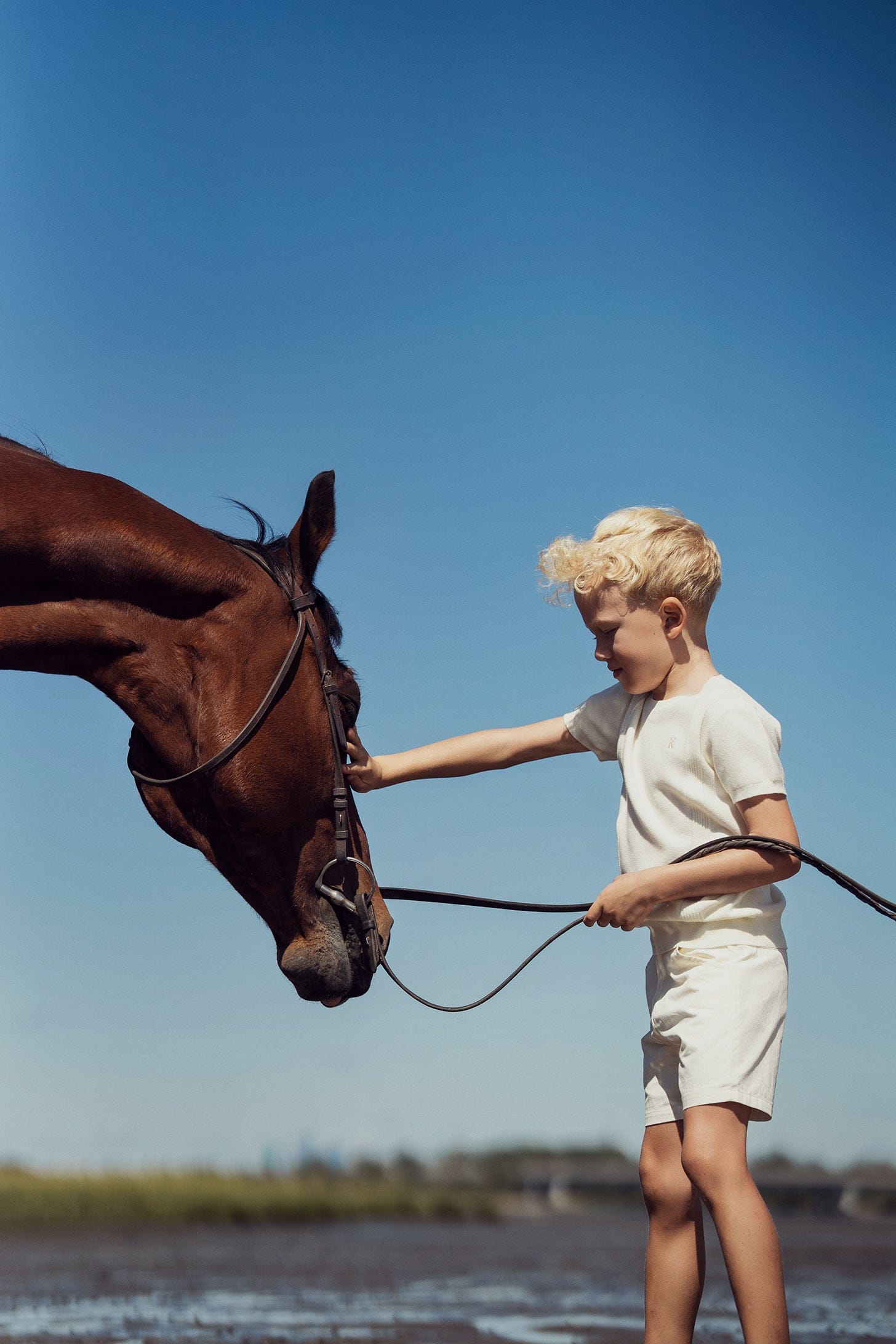 KIPP Collection Knit Sweater with Stripe Detail for Everyday Wear by KIPP™ Collection at Everetts Place
