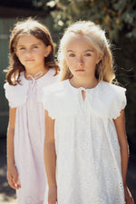KIPP Collection Eyelet Dress With Ruffled Collar And Tie Detail For Girls by KIPP™ Collection at Everetts Place