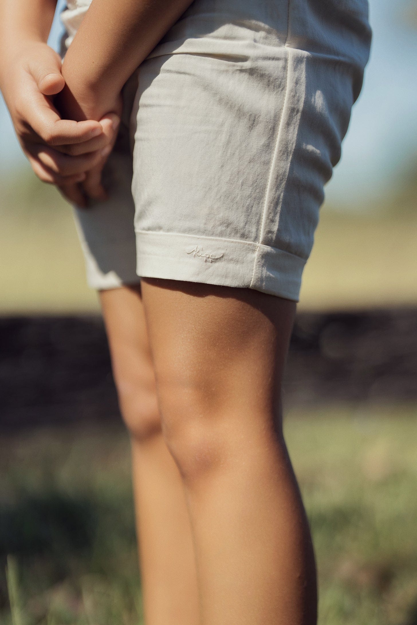 KIPP Collection Shorts With Elastic Waistband And Logo Cuff For Casual