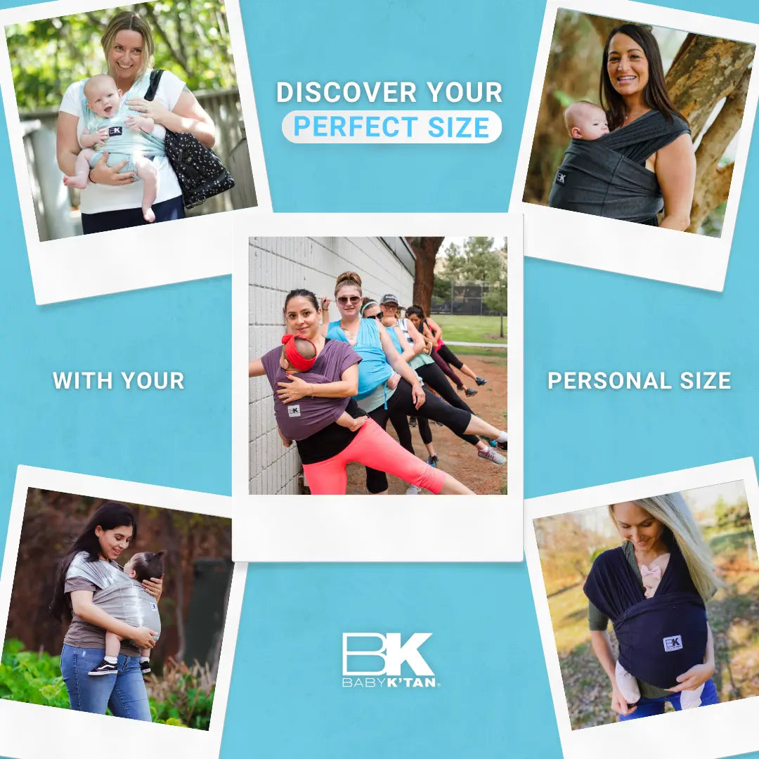 Baby K'tan Baby K'tan Active Yoga Baby Carrier Heather Coral - Baby & Toddler > Baby Transport > Baby Carriers Slings