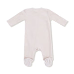 Angel Dear Oatmeal Velour Footie For Baby Snuggle Soft Plush Warmth - Apparel & Accessories > Clothing > Baby & Toddler Clothing > Baby & Toddler Sleepwear 185O_V