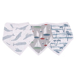 Ocean Tides Bamboo Bandana Bibs 3PK - Everetts Place