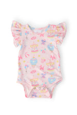 Mila & Rose ® Off to the Circus S/S Flutter Bodysuit - 